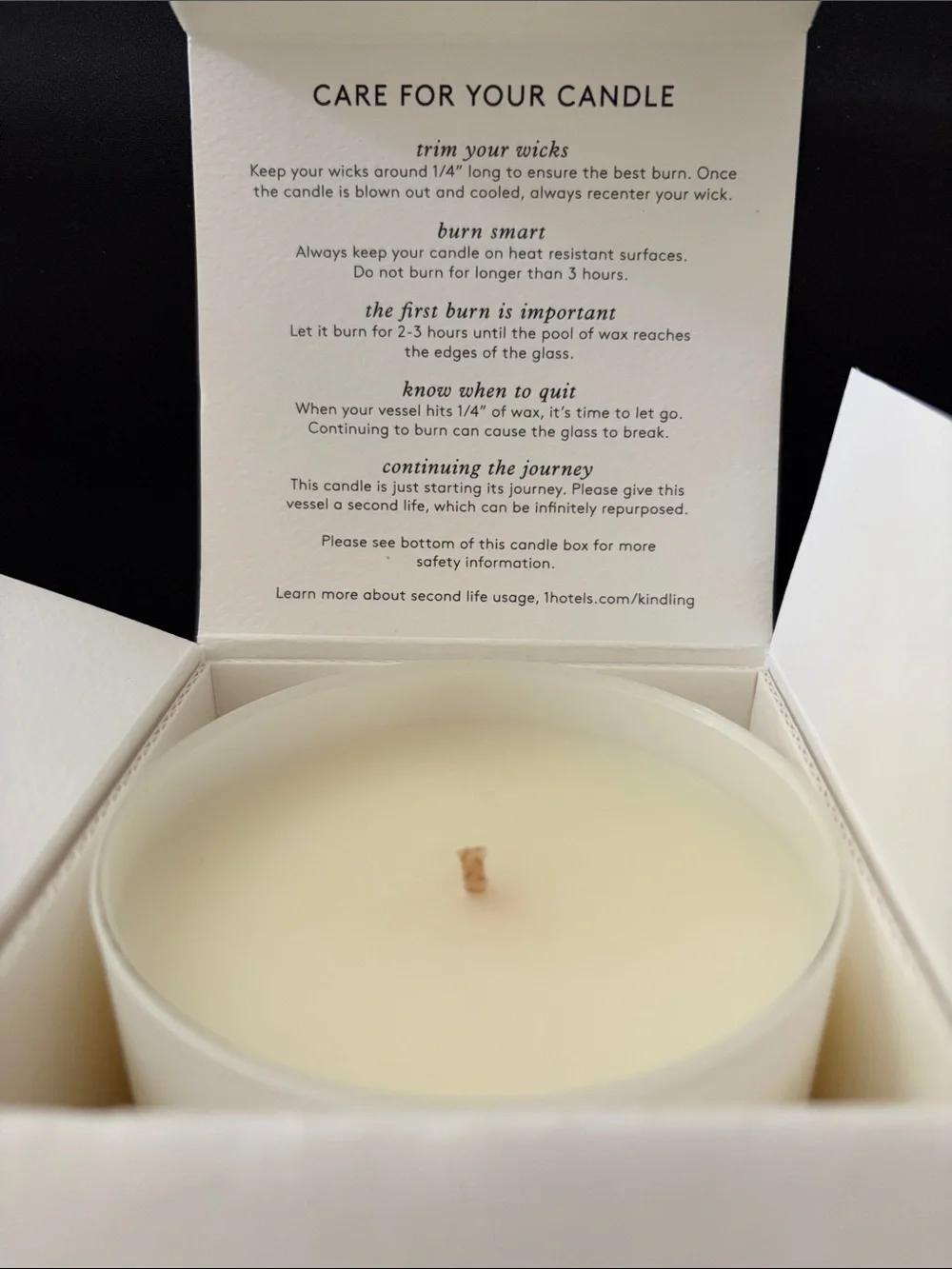1 hotel signature scent